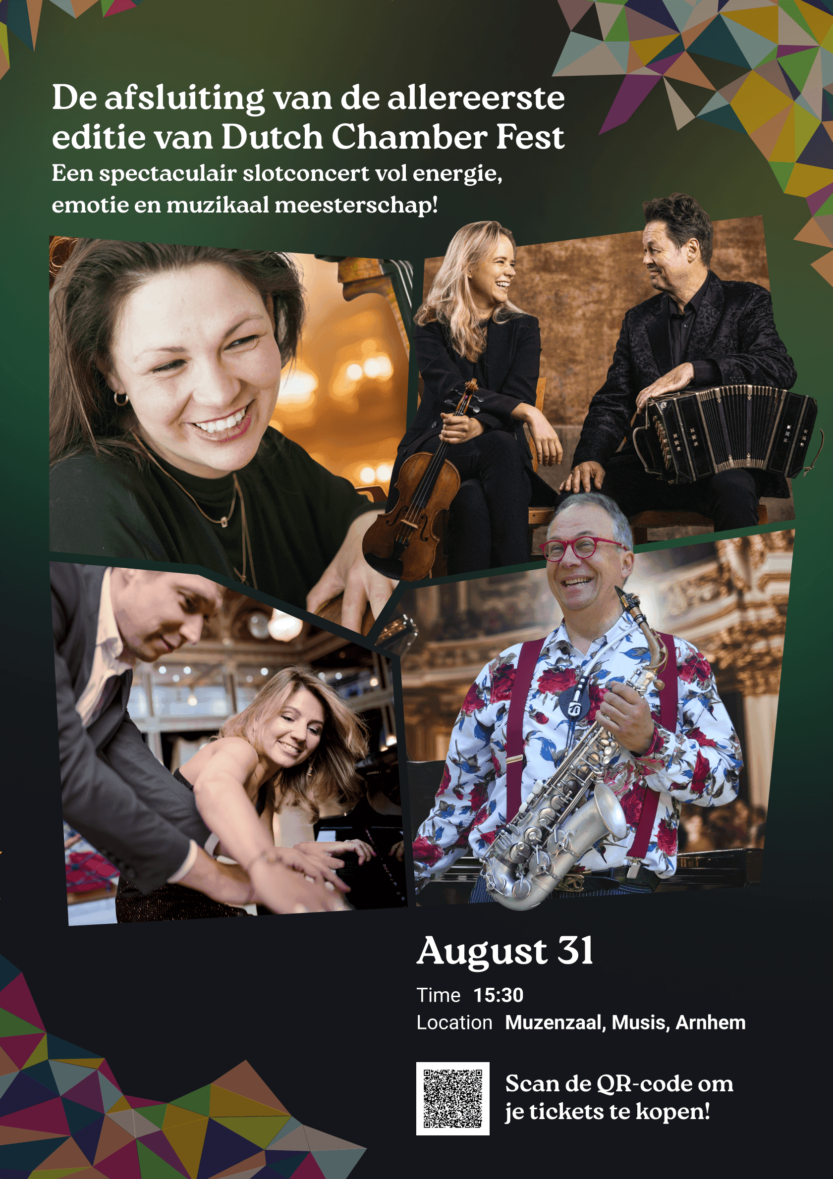 Grand Finale Concert – August 31 at Musis Arnhem