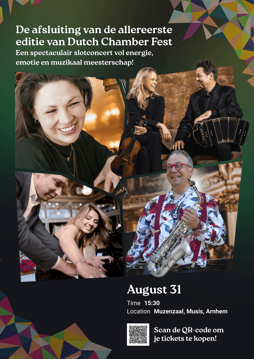 Grand Finale Concert – August 31 at Musis Arnhem